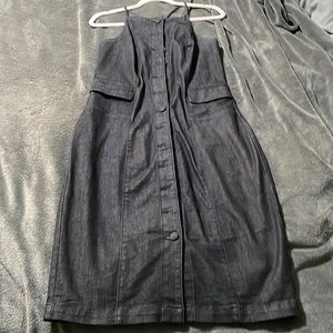 White House Black Market jean dress